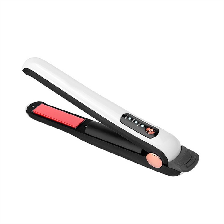 Straightener Gruaige Taistil Gan sreang USB Rechargeable